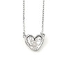 Silver Heart - сребърно колие, проба 925