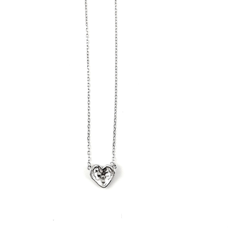 Silver Heart - сребърно колие, проба 925