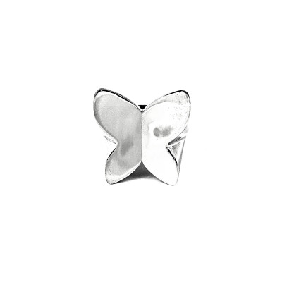 Butterfly Perfection - сребърен пръстен с родиево покритие, проба 925.