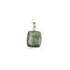 Green Opal - Сребърен медальон, проба 925 с опал. 