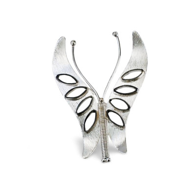 Butterfly wings - брошка/медальон от сребро