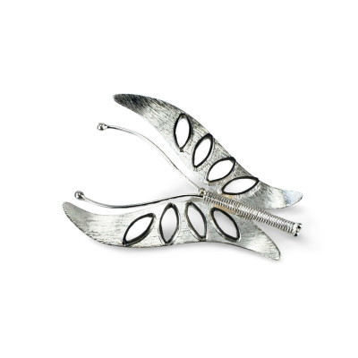 Butterfly wings - брошка/медальон от сребро